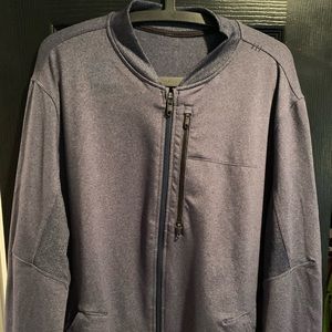 Lululemon XXL blue/gray track jacket